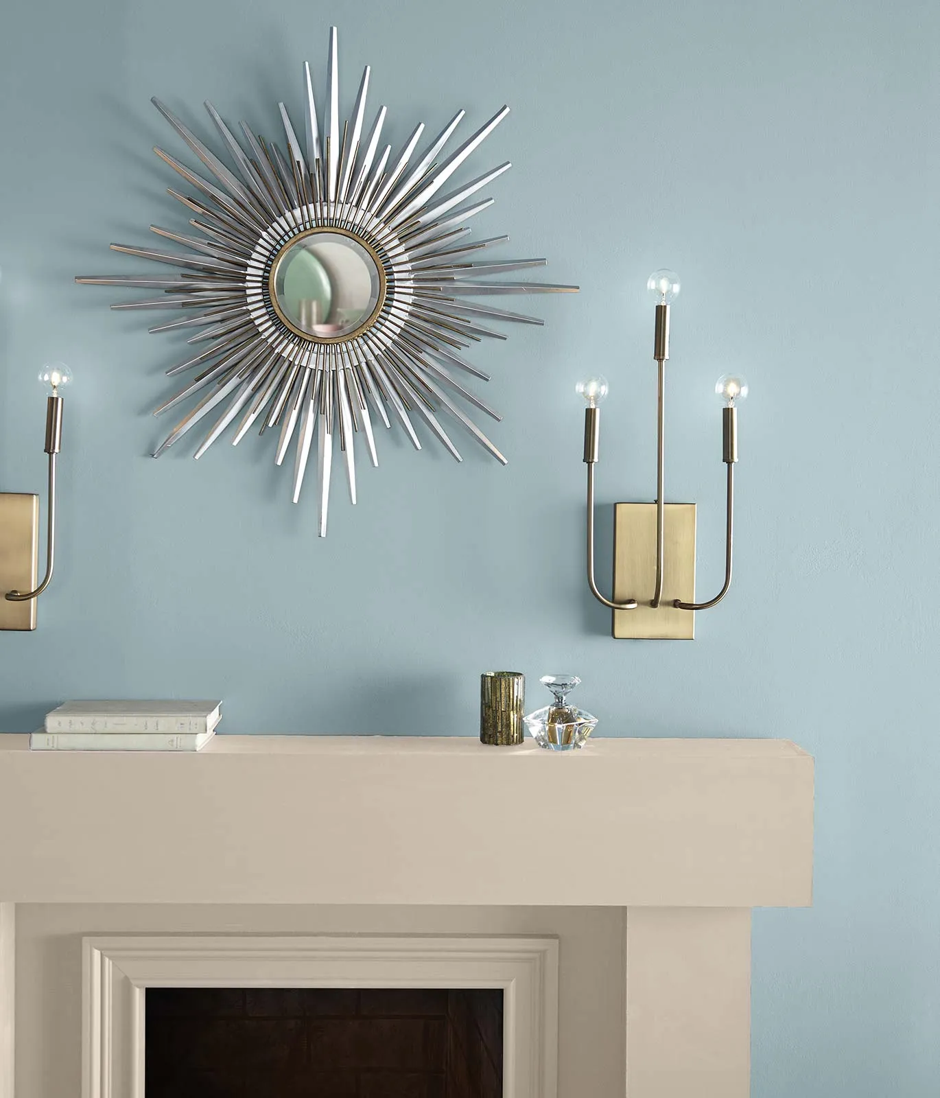 Image via Behr, feat. wall paint color: 'Dayflower' by Behr